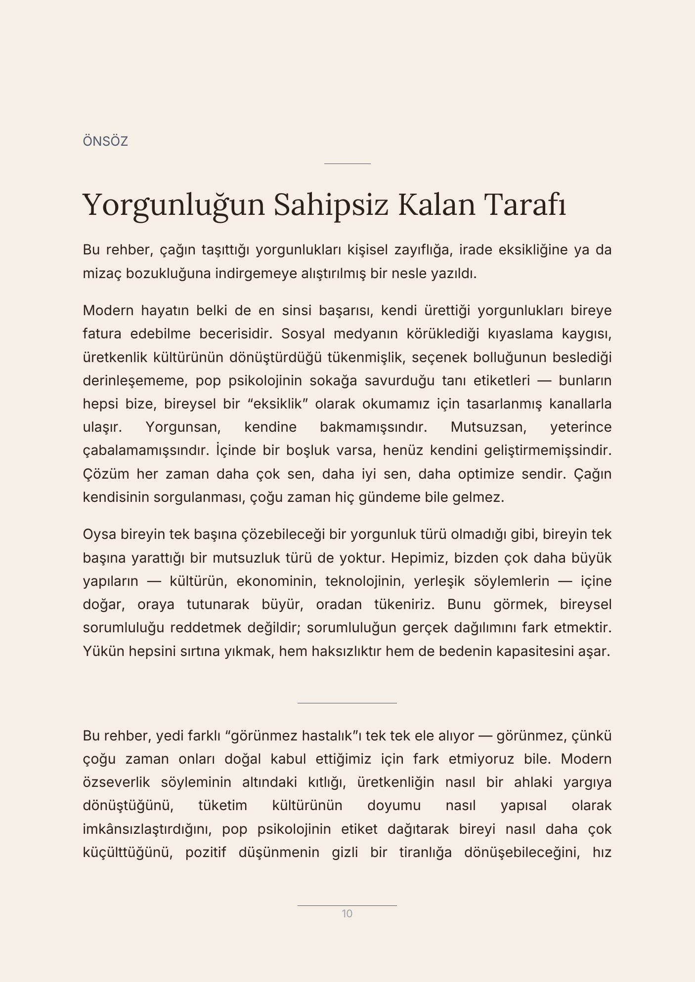 Çağın Görünmez Hastalıkları — Sayfa 10